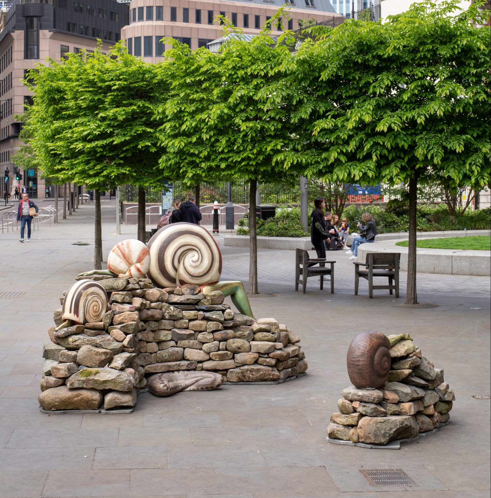 Sculpture in the City unveils inaugral Aldgate Square Commission: Earthing by Jocelyn McGregor