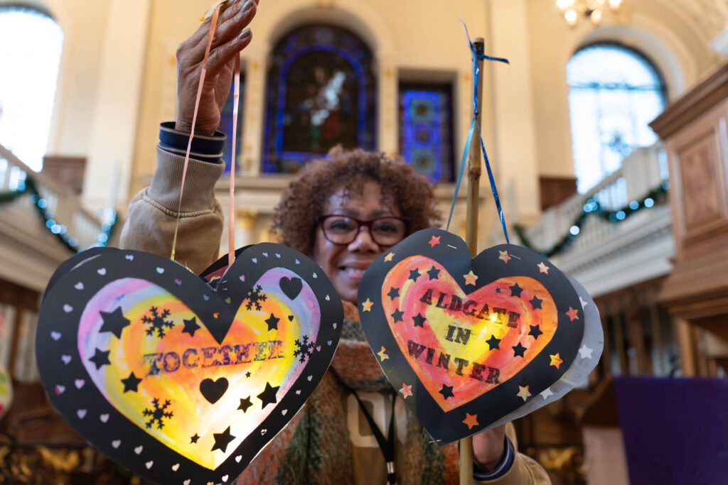 Aldgate in Winter Lantern Making Workshops