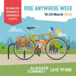 Ride Anywhere Week is Coming This Spring to Aldgate!