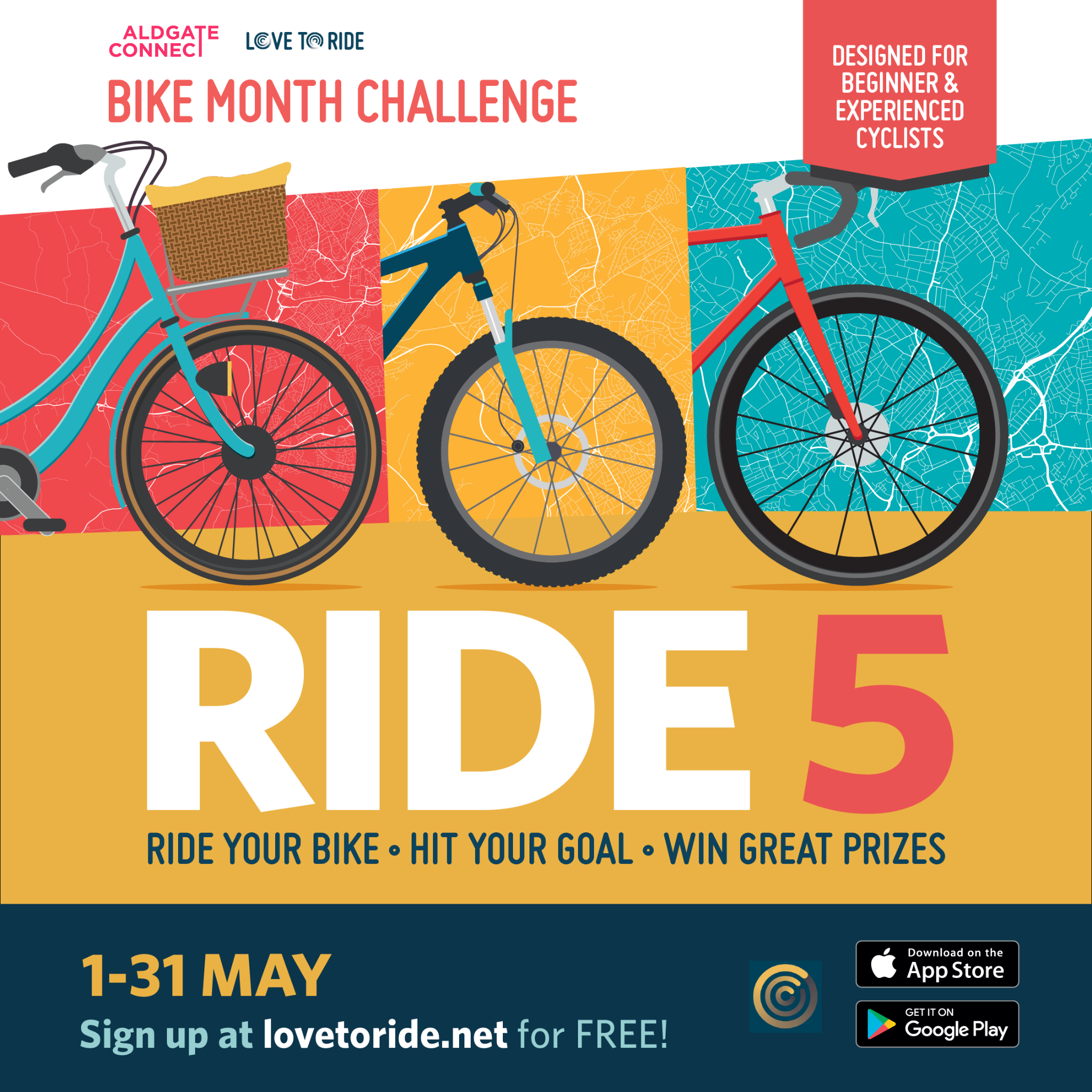 Bike Month is coming to Aldgate!