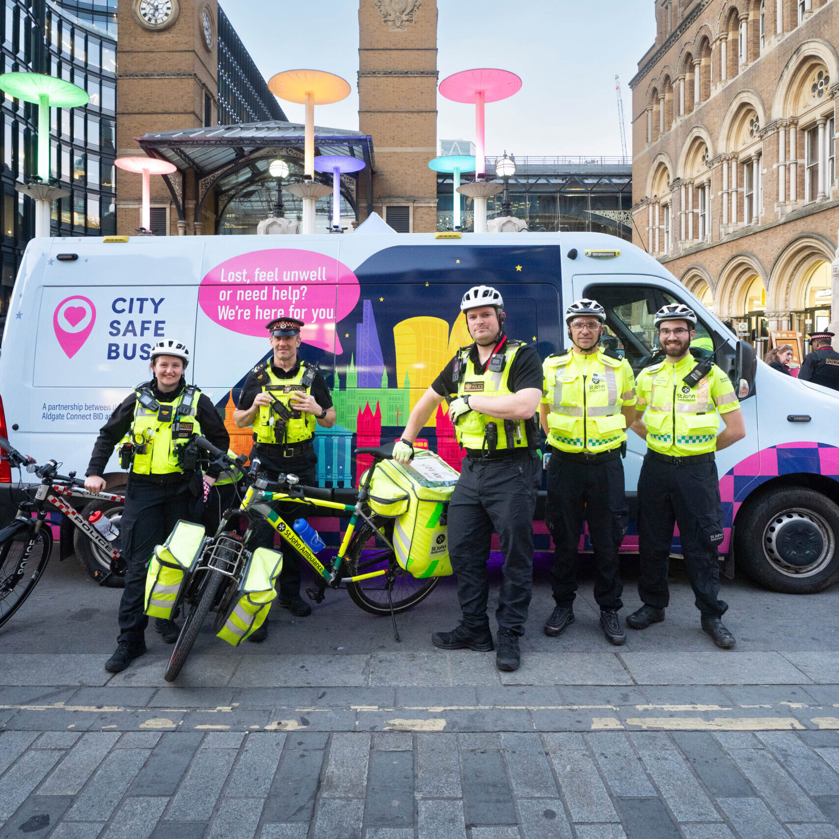 A First for the City – Launch of the City Safe Bus