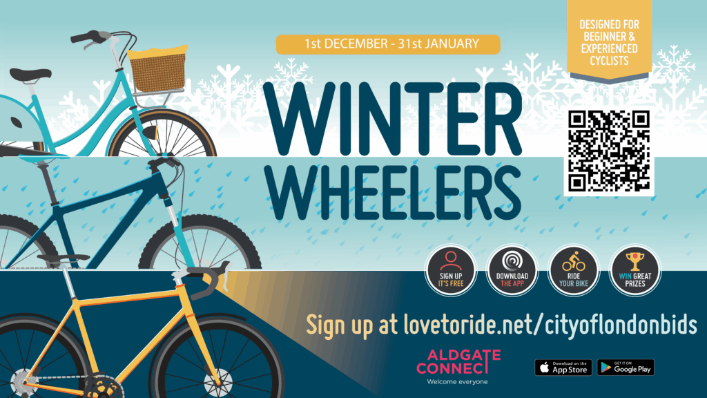 Winter Wheelers returns to Aldgate!